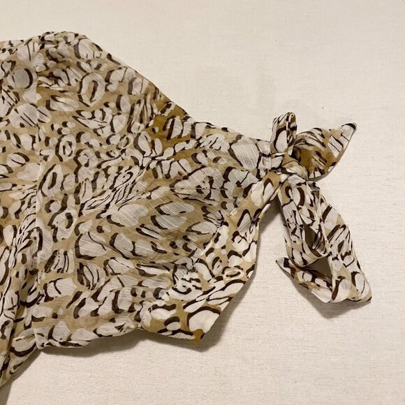 Bob Mackie Leopard Print w Built in Tank Top Womans Size 6 - Picture 4 of 16